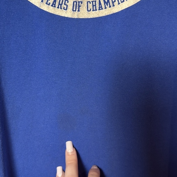 Nike 2005 Duke Blue Devils 100 Year Anniversary Center Check Men's Tee Shirt XL - Picture 8 of 8